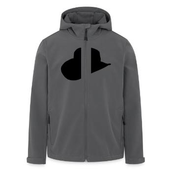 Hut - Recycelte Männer Softshell-Jacke von Stanley/Stella - Anthrazit - Vorne - AI Model Male 185 light (185cm)
