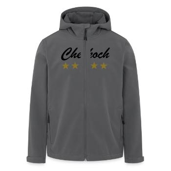 Chefkoch - Recycelte Männer Softshell-Jacke von Stanley/Stella - Anthrazit - Vorne - AI Model Male 185 light (185cm)