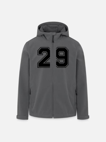 29 - Recycelte Männer Softshell-Jacke von Stanley/Stella - Anthrazit