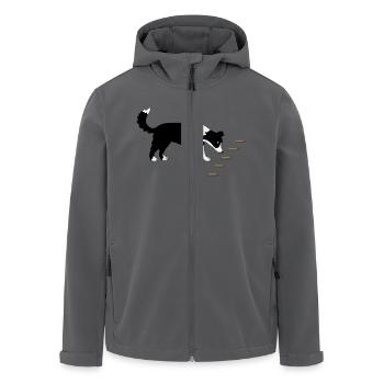 Obedience Hölzchen 1 - Recycelte Männer Softshell-Jacke von Stanley/Stella - Anthrazit - Vorne - AI Model Male 185 light (185cm)