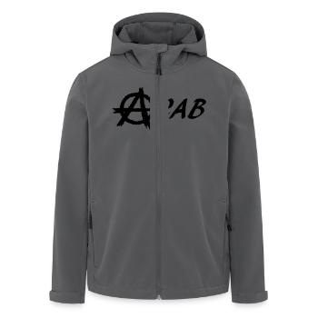 ACAB - Recycelte Männer Softshell-Jacke von Stanley/Stella - Anthrazit - Vorne - AI Model Male 185 light (185cm)