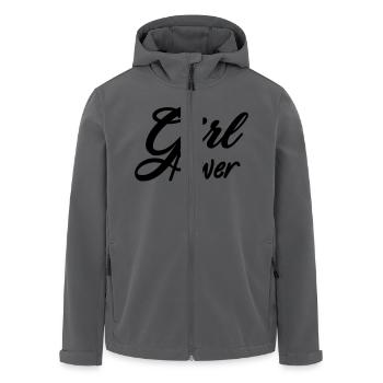 Girls power - Recycelte Männer Softshell-Jacke von Stanley/Stella - Anthrazit - Vorne - AI Model Male 185 light (185cm)