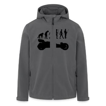 Evolution rc car - Recycelte Männer Softshell-Jacke von Stanley/Stella - Anthrazit - Vorne - AI Model Male 185 light (185cm)