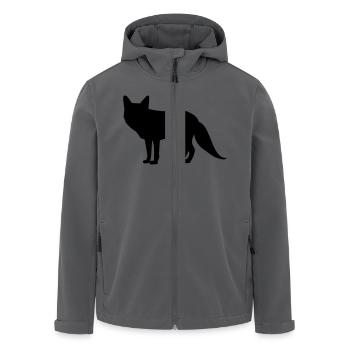 Fuchs - Recycelte Männer Softshell-Jacke von Stanley/Stella - Anthrazit - Vorne - AI Model Male 185 light (185cm)