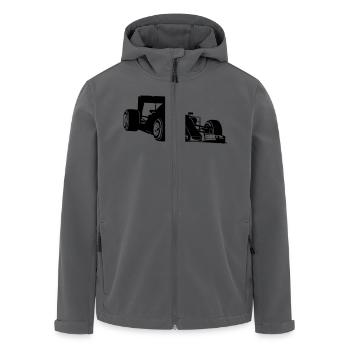 Formela One Racing - Recycelte Männer Softshell-Jacke von Stanley/Stella - Anthrazit - Vorne - AI Model Male 185 light (185cm)