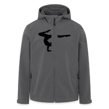 Turnerin turnen Bodenturnen Kustturnen Gymnastic - Recycelte Männer Softshell-Jacke von Stanley/Stella - Anthrazit - Vorne - AI Model Male 185 light (185cm)