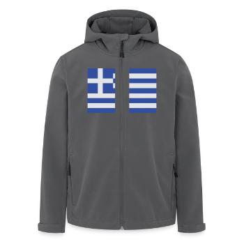 greece - Recycelte Männer Softshell-Jacke von Stanley/Stella - Anthrazit - Vorne - AI Model Male 185 light (185cm)