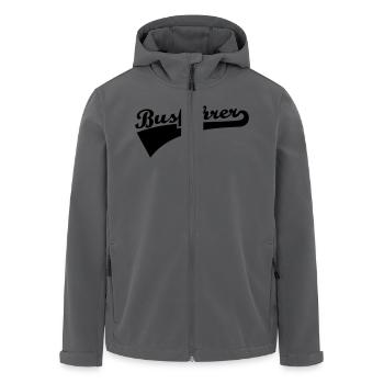 Busfahrer - Recycelte Männer Softshell-Jacke von Stanley/Stella - Anthrazit - Vorne - AI Model Male 185 light (185cm)