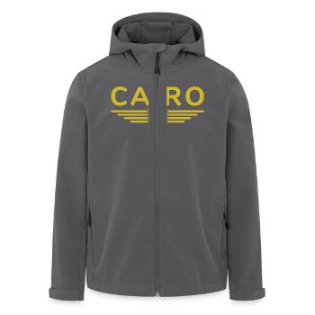Ägypten Kairo Fan Outfit T Shirt Design Mode - Recycelte Männer Softshell-Jacke von Stanley/Stella - Anthrazit - Vorne - AI Model Male 185 light (185cm)