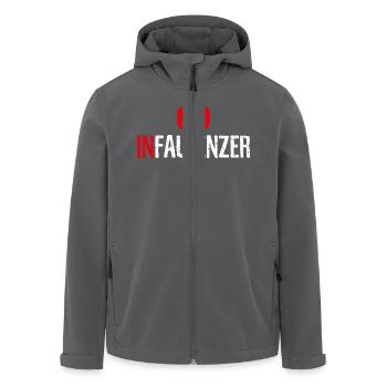 Infaulenzer - Recycelte Männer Softshell-Jacke von Stanley/Stella - Anthrazit - Vorne - AI Model Male 185 light (185cm)