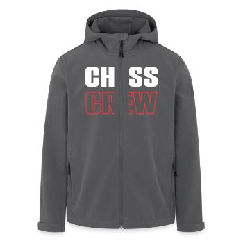 Chess Crew - Recycelte Männer Softshell-Jacke von Stanley/Stella - Anthrazit - Vorne - AI Model Male 185 light (185cm)