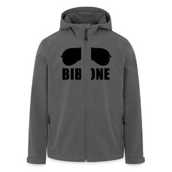 Coole Bibione Sonnenbrille - Recycelte Männer Softshell-Jacke von Stanley/Stella - Anthrazit - Vorne - AI Model Male 185 light (185cm)