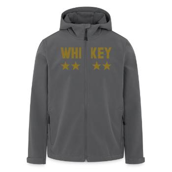 whiskey 5 star - Recycelte Männer Softshell-Jacke von Stanley/Stella - Anthrazit - Vorne - AI Model Male 185 light (185cm)