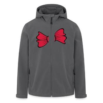 Schleife - Recycelte Männer Softshell-Jacke von Stanley/Stella - Anthrazit - Vorne - AI Model Male 185 light (185cm)