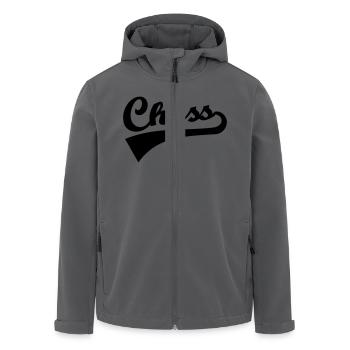 Schach - Recycelte Männer Softshell-Jacke von Stanley/Stella - Anthrazit - Vorne - AI Model Male 185 light (185cm)