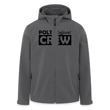 polter crew official - Recycelte Männer Softshell-Jacke von Stanley/Stella - Anthrazit - Vorne - AI Model Male 185 light (185cm)