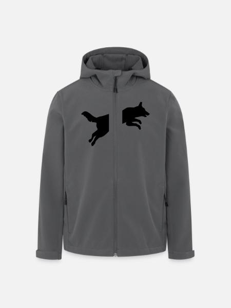Agility - Recycelte Männer Softshell-Jacke von Stanley/Stella - Anthrazit