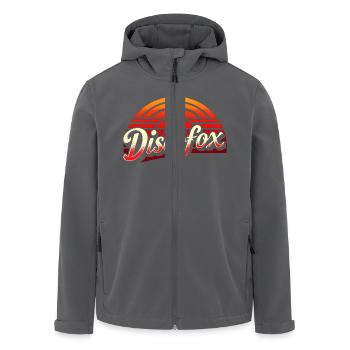 Discofox - Recycelte Männer Softshell-Jacke von Stanley/Stella - Anthrazit - Vorne - AI Model Male 185 light (185cm)
