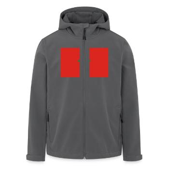 Marokko - Recycelte Männer Softshell-Jacke von Stanley/Stella - Anthrazit - Vorne - AI Model Male 185 light (185cm)