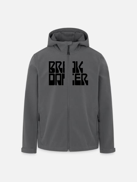 Bruch-Tänzer - Recycelte Männer Softshell-Jacke von Stanley/Stella - Anthrazit