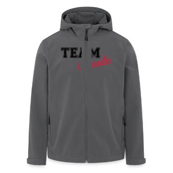 Team Santa - Recycelte Männer Softshell-Jacke von Stanley/Stella - Anthrazit - Vorne - AI Model Male 185 light (185cm)
