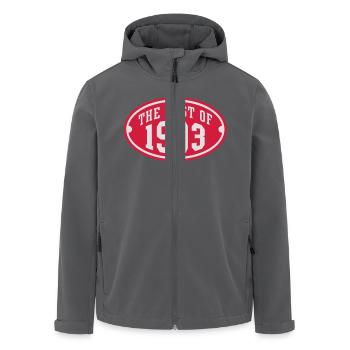 THE BEST OF 1993 2C Birthday Anniversaire - Recycelte Männer Softshell-Jacke von Stanley/Stella - Anthrazit - Vorne - AI Model Male 185 light (185cm)
