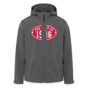 THE BEST OF 1996 2C Birthday Anniversaire - Recycelte Männer Softshell-Jacke von Stanley/Stella - Anthrazit - Vorne - AI Model Male 185 light (185cm)