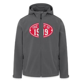 THE BEST OF 1999 2C Birthday Anniversaire - Recycelte Männer Softshell-Jacke von Stanley/Stella - Anthrazit - Vorne - AI Model Male 185 light (185cm)