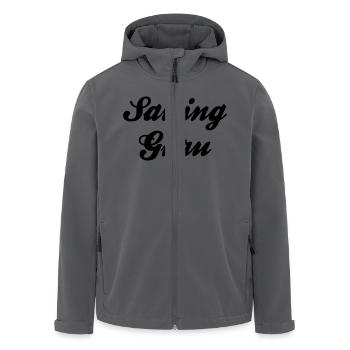 sailing guru - Recycelte Männer Softshell-Jacke von Stanley/Stella - Anthrazit - Vorne - AI Model Male 185 light (185cm)