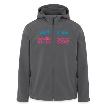 Princess - Recycelte Männer Softshell-Jacke von Stanley/Stella - Anthrazit - Vorne - AI Model Male 185 light (185cm)