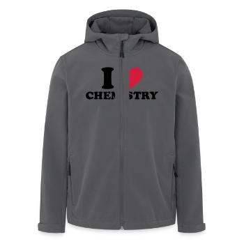 Chemie - Recycelte Männer Softshell-Jacke von Stanley/Stella - Anthrazit - Vorne - AI Model Male 185 light (185cm)