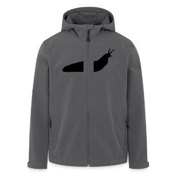 Schnecke - Recycelte Männer Softshell-Jacke von Stanley/Stella - Anthrazit - Vorne - AI Model Male 185 light (185cm)