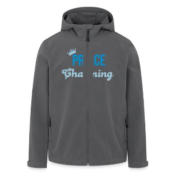 Prince - Recycelte Männer Softshell-Jacke von Stanley/Stella - Anthrazit - Vorne - AI Model Male 185 light (185cm)