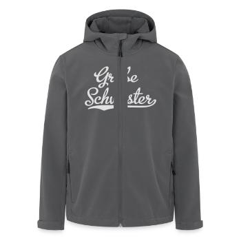 Große Schwester - Recycelte Männer Softshell-Jacke von Stanley/Stella - Anthrazit - Vorne - AI Model Male 185 light (185cm)
