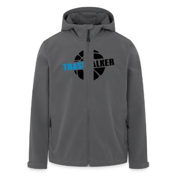 Basketball Trash Talker - Recycelte Männer Softshell-Jacke von Stanley/Stella - Anthrazit - Vorne - AI Model Male 185 light (185cm)