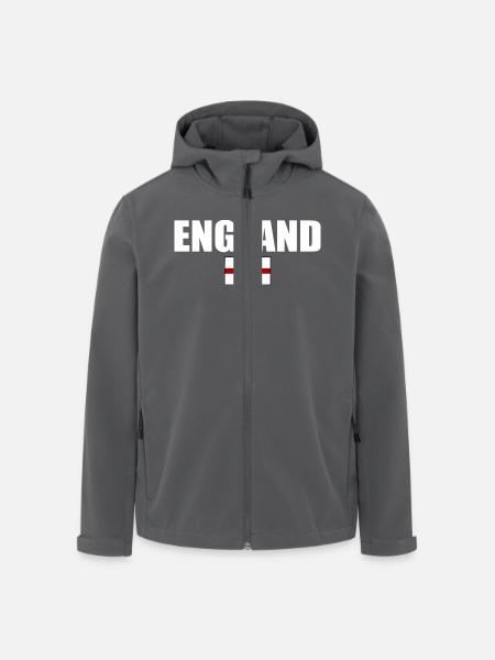 England - Recycelte Männer Softshell-Jacke von Stanley/Stella - Anthrazit