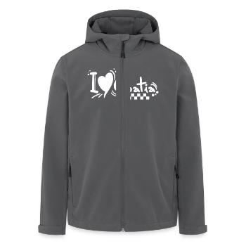 kroatien hrvatska kroatien hrv hr hr adria tourismus meer - Recycelte Männer Softshell-Jacke von Stanley/Stella - Anthrazit - Vorne - AI Model Male 185 light (185cm)