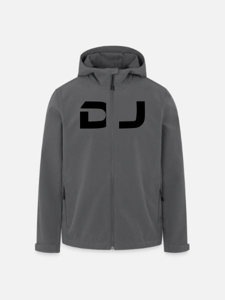 dj - Recycelte Männer Softshell-Jacke von Stanley/Stella - Anthrazit