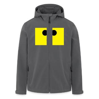 Blindenbinde - Recycelte Männer Softshell-Jacke von Stanley/Stella - Anthrazit - Vorne - AI Model Male 185 light (185cm)