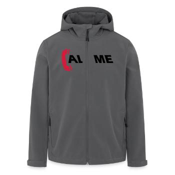 call_me_2c - Recycelte Männer Softshell-Jacke von Stanley/Stella - Anthrazit - Vorne - AI Model Male 185 light (185cm)