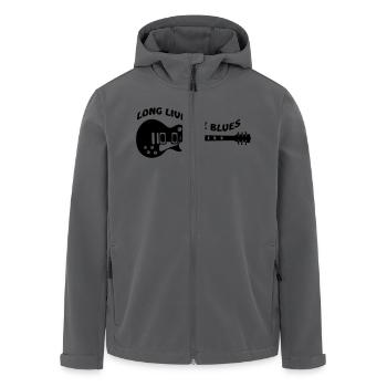 Long Live The Blues - Recycelte Männer Softshell-Jacke von Stanley/Stella - Anthrazit - Vorne - AI Model Male 185 light (185cm)