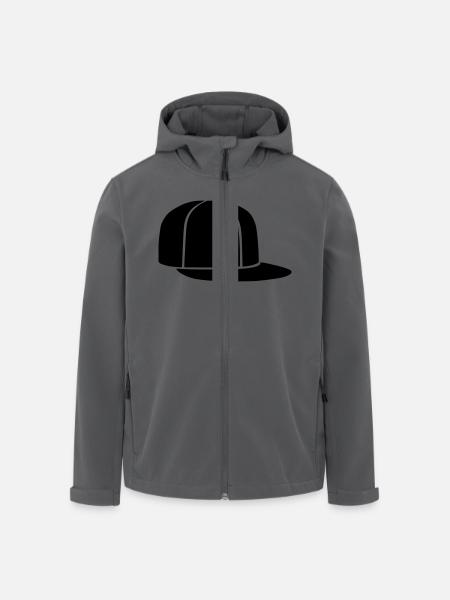 Baseball cap - Recycelte Männer Softshell-Jacke von Stanley/Stella - Anthrazit