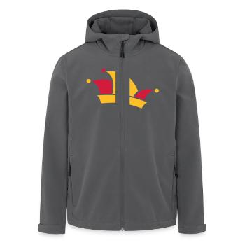 Karneval - Recycelte Männer Softshell-Jacke von Stanley/Stella - Anthrazit - Vorne - AI Model Male 185 light (185cm)
