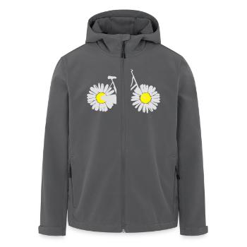 Daisy Bike 2C - Recycelte Männer Softshell-Jacke von Stanley/Stella - Anthrazit - Vorne - AI Model Male 185 light (185cm)