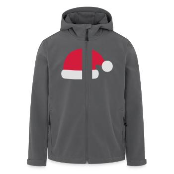 Weihnachtsmann Mütze - Recycelte Männer Softshell-Jacke von Stanley/Stella - Anthrazit - Vorne - AI Model Male 185 light (185cm)