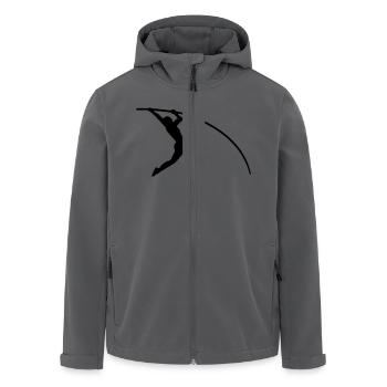 stabhochsprung pole vault athletics - Recycelte Männer Softshell-Jacke von Stanley/Stella - Anthrazit - Vorne - AI Model Male 185 light (185cm)