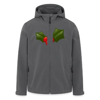 Smiley Holly - Recycelte Männer Softshell-Jacke von Stanley/Stella - Anthrazit - Vorne - AI Model Male 185 light (185cm)