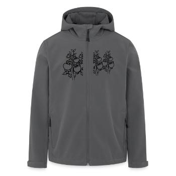 gemüse tomaten - Recycelte Männer Softshell-Jacke von Stanley/Stella - Anthrazit - Vorne - AI Model Male 185 light (185cm)
