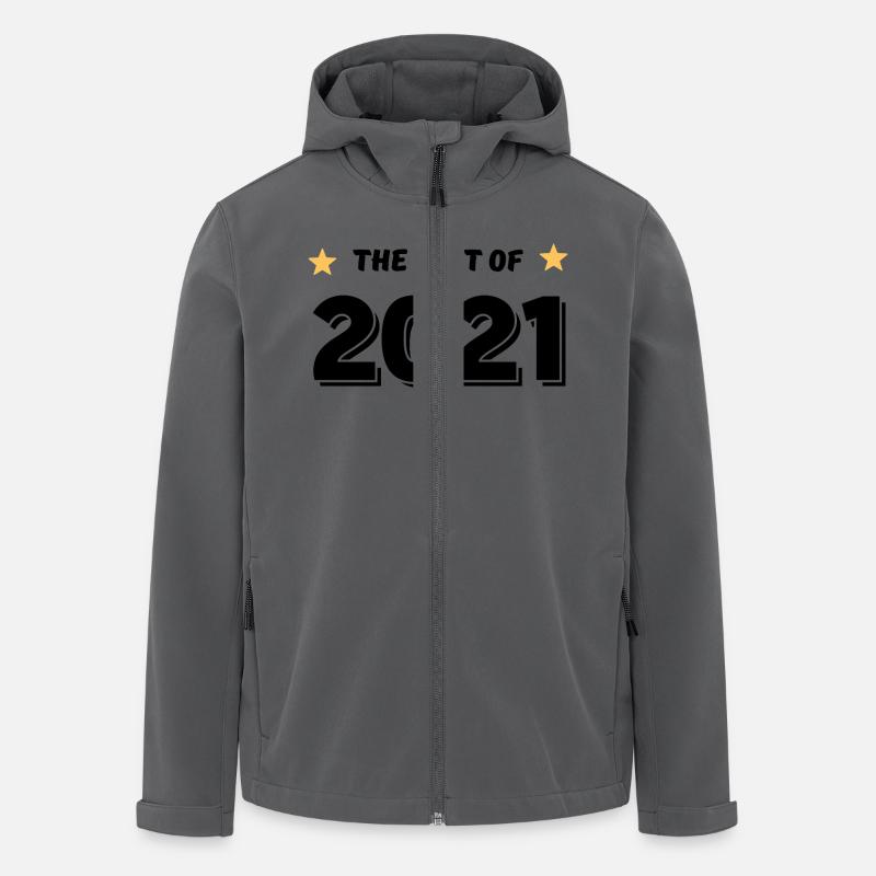 Das Beste aus 2021 - Recycelte Männer Softshell-Jacke von Stanley/Stella - Anthrazit