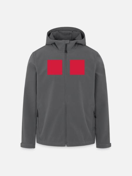 formen5 - Recycelte Männer Softshell-Jacke von Stanley/Stella - Anthrazit